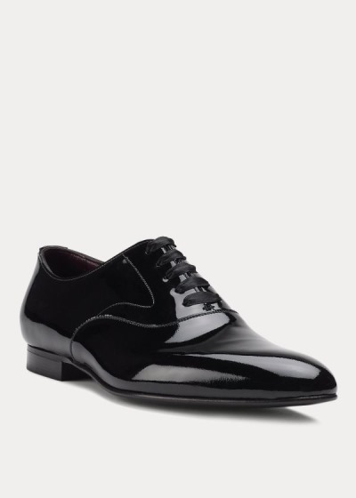 Men's Ralph Lauren Paget Patent Leather Shoes | 279863NIK